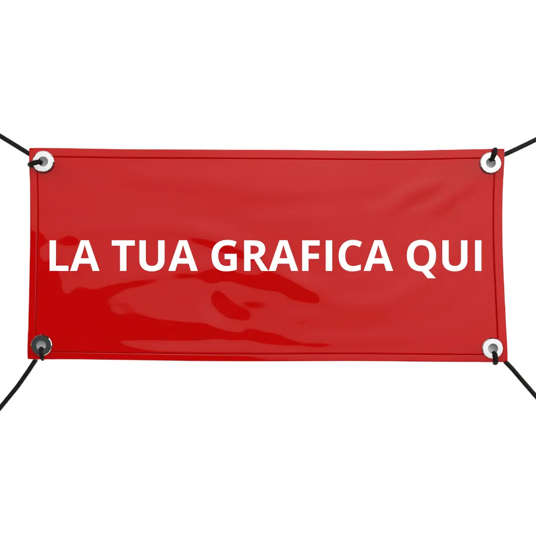 striscioni personalizzati con logo grafica